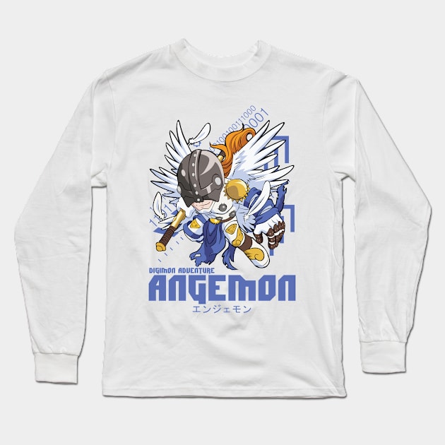 digimon adventure angemon Long Sleeve T-Shirt by DeeMON